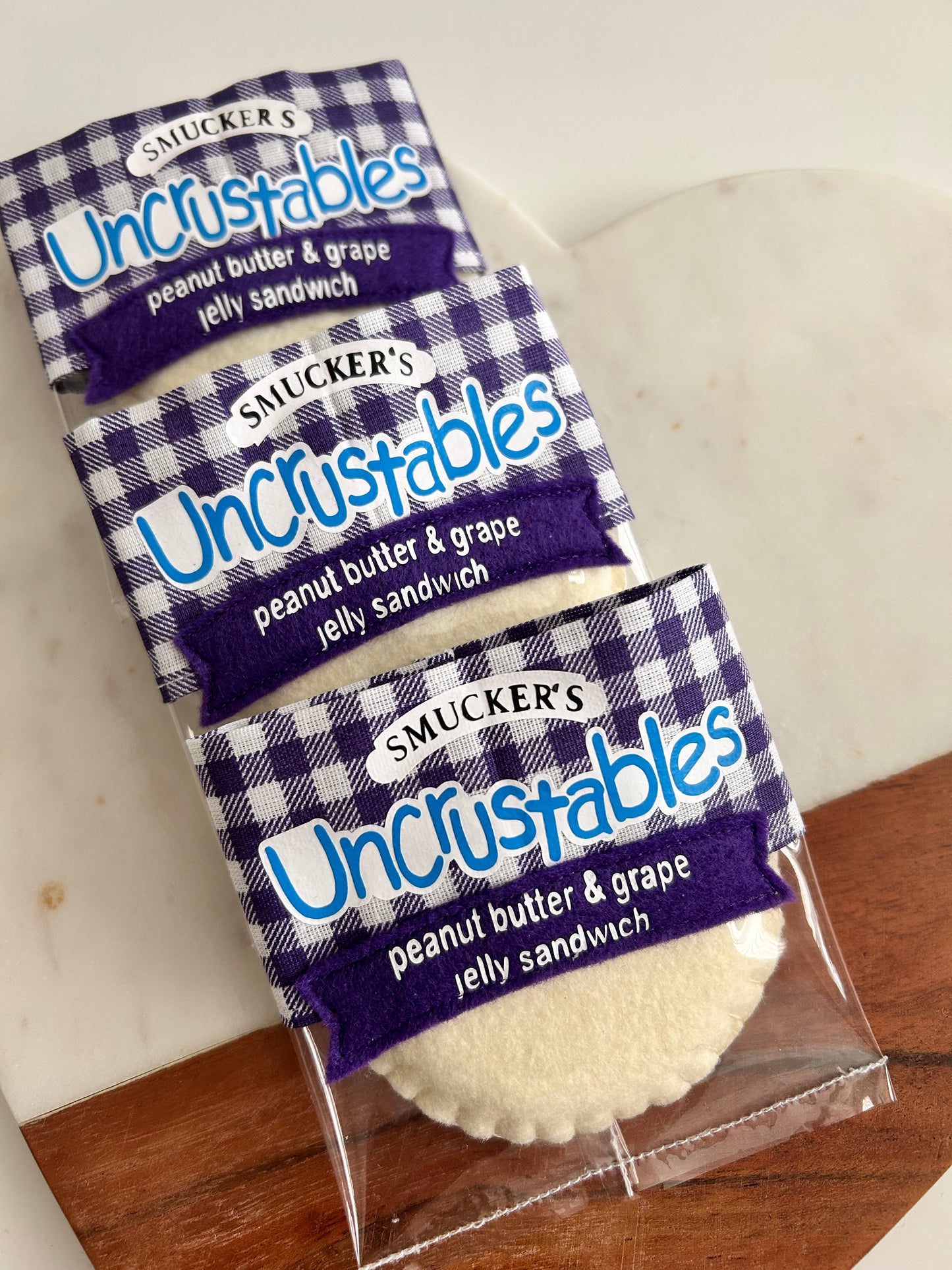 Felt Grape Uncrustable