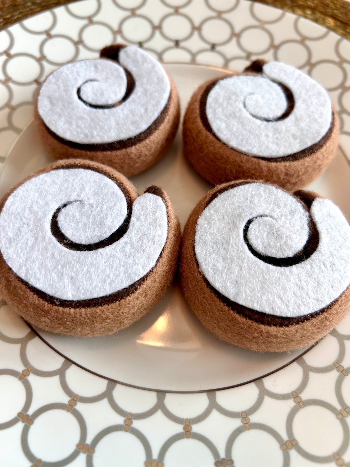 Felt Cinnamon Roll