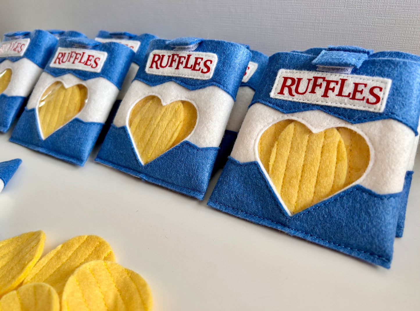 Felt Ruffles Potato Chips