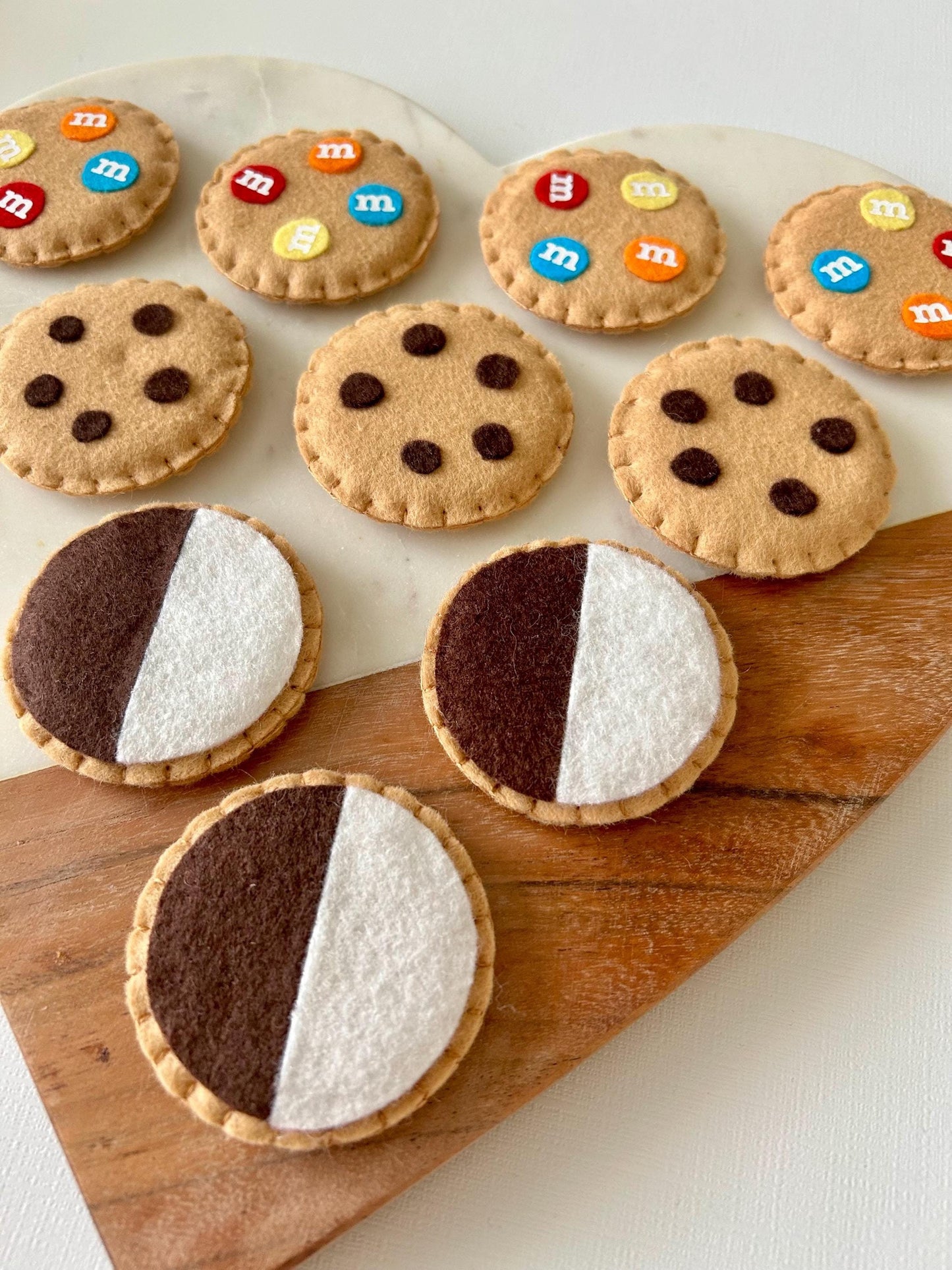 Felt Cookie Set of 3