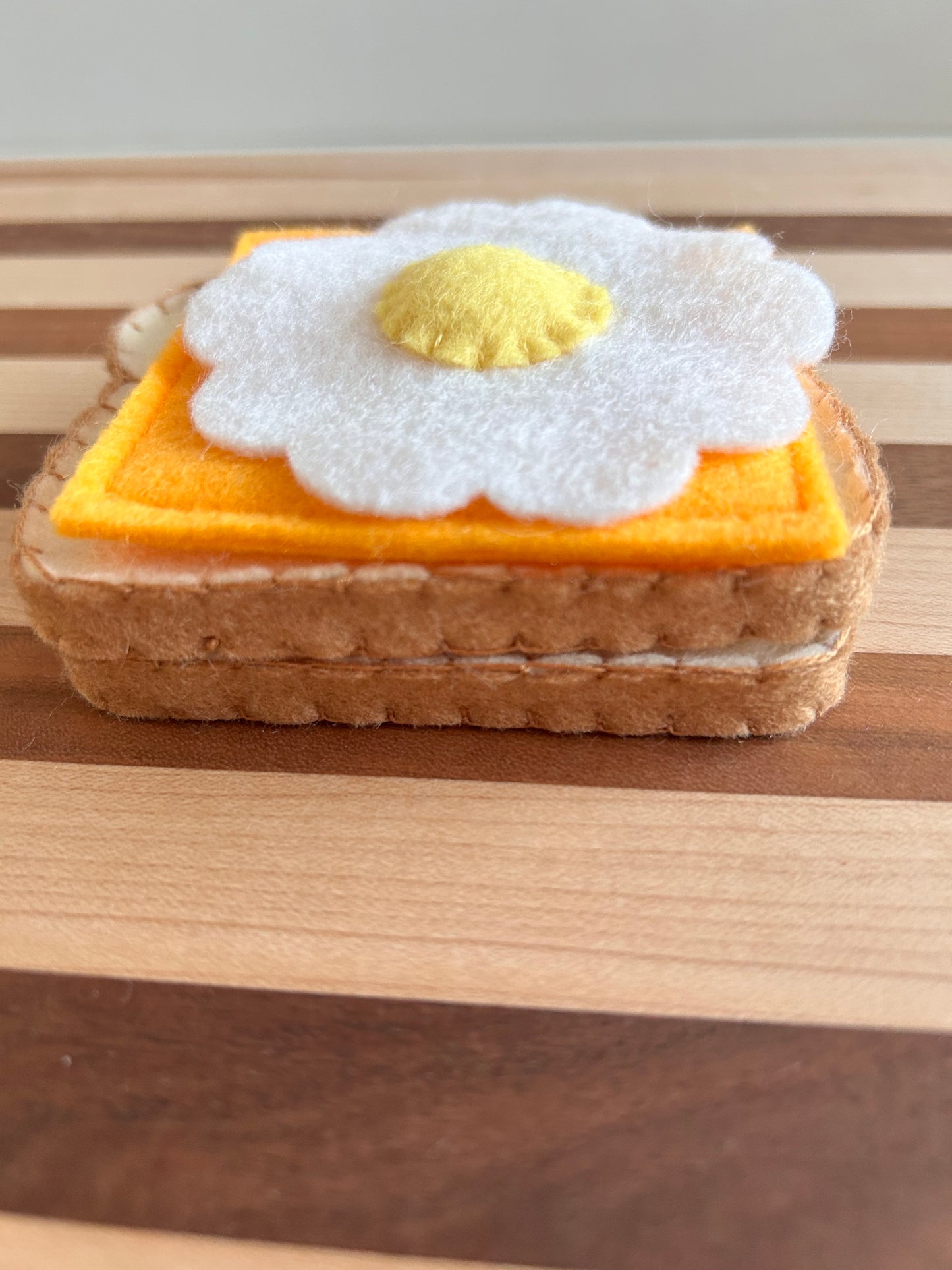 Fried Egg and Cheese Sandwich