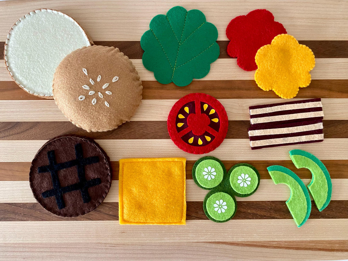 Felt Hamburger