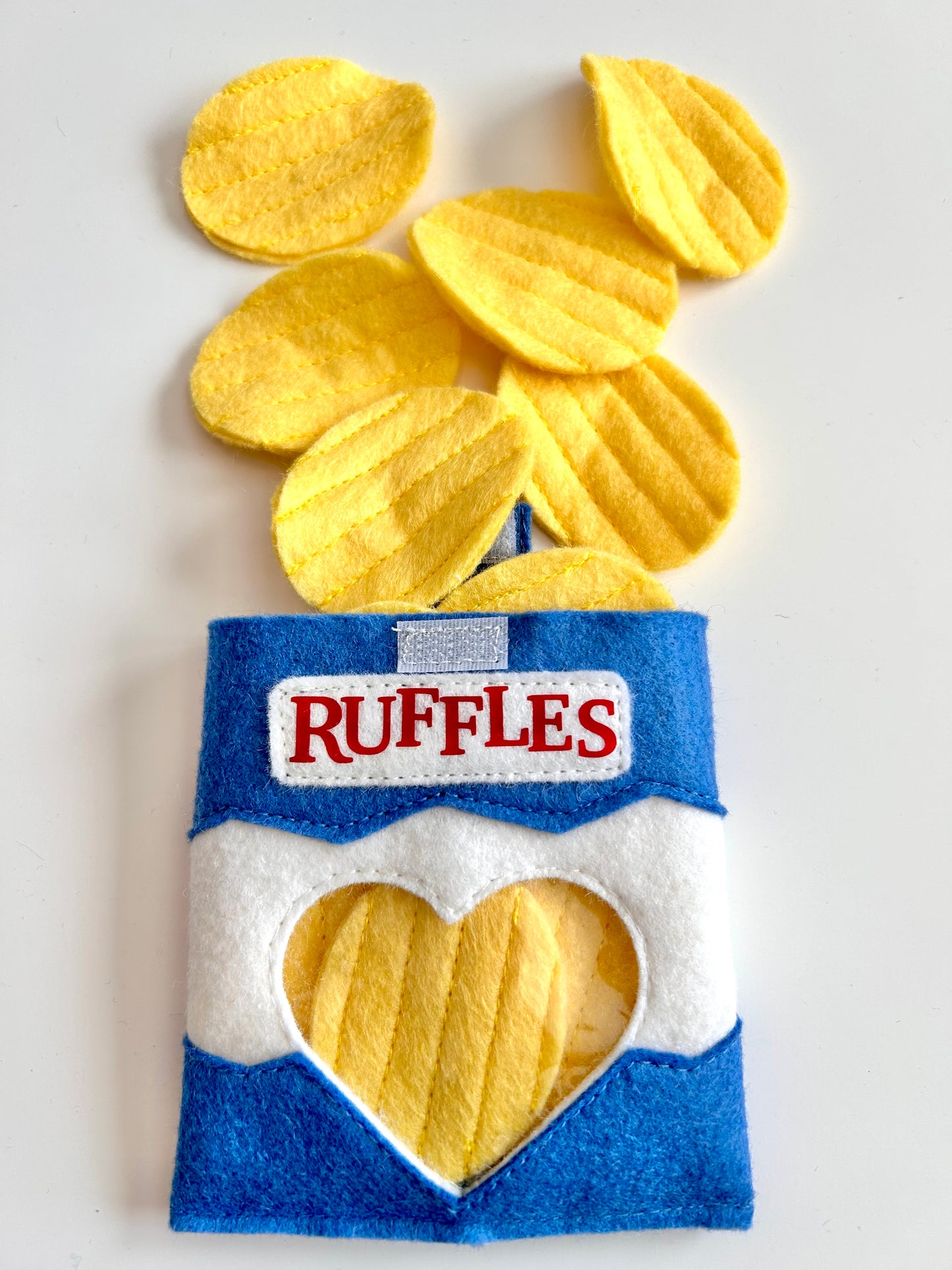 Felt Ruffles Potato Chips