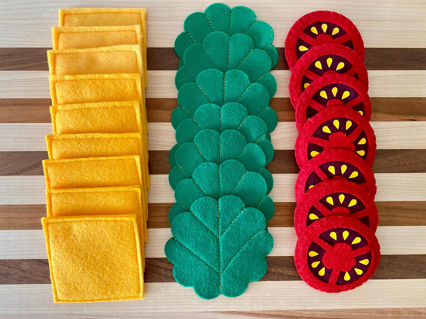 Felt Hamburger