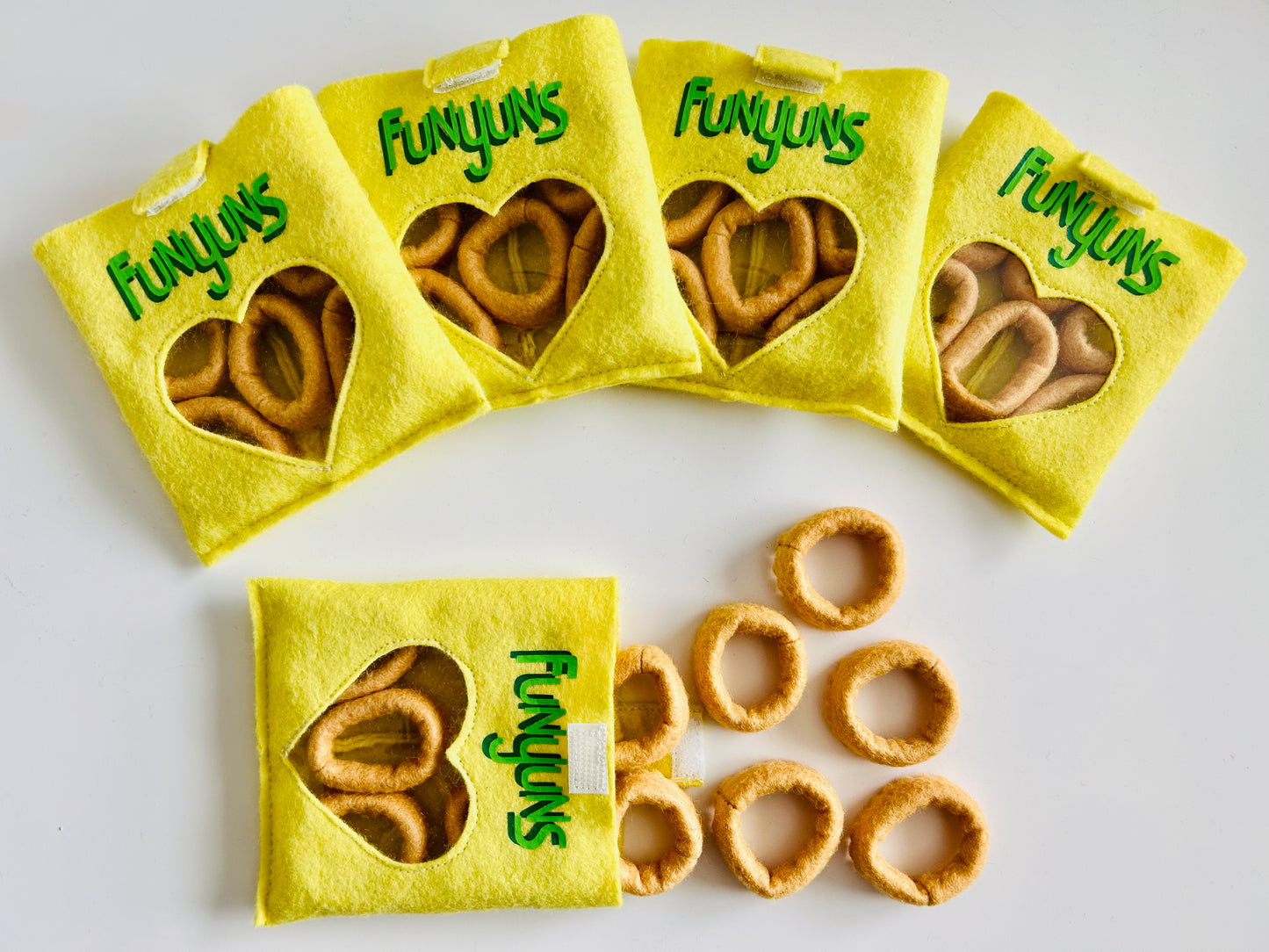 Felt Funyun Chips