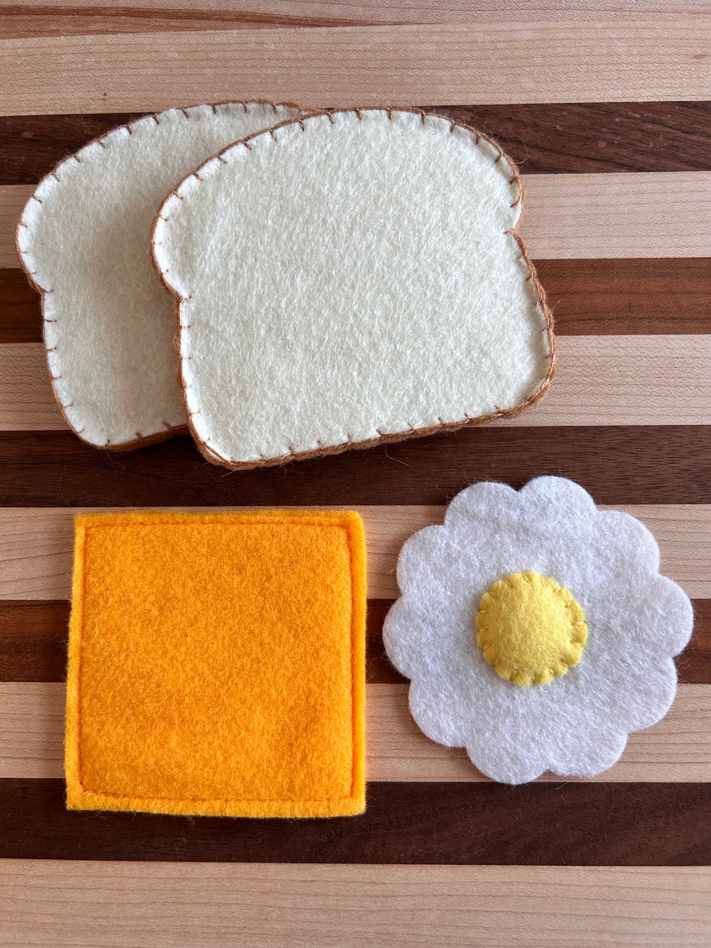 Fried Egg and Cheese Sandwich