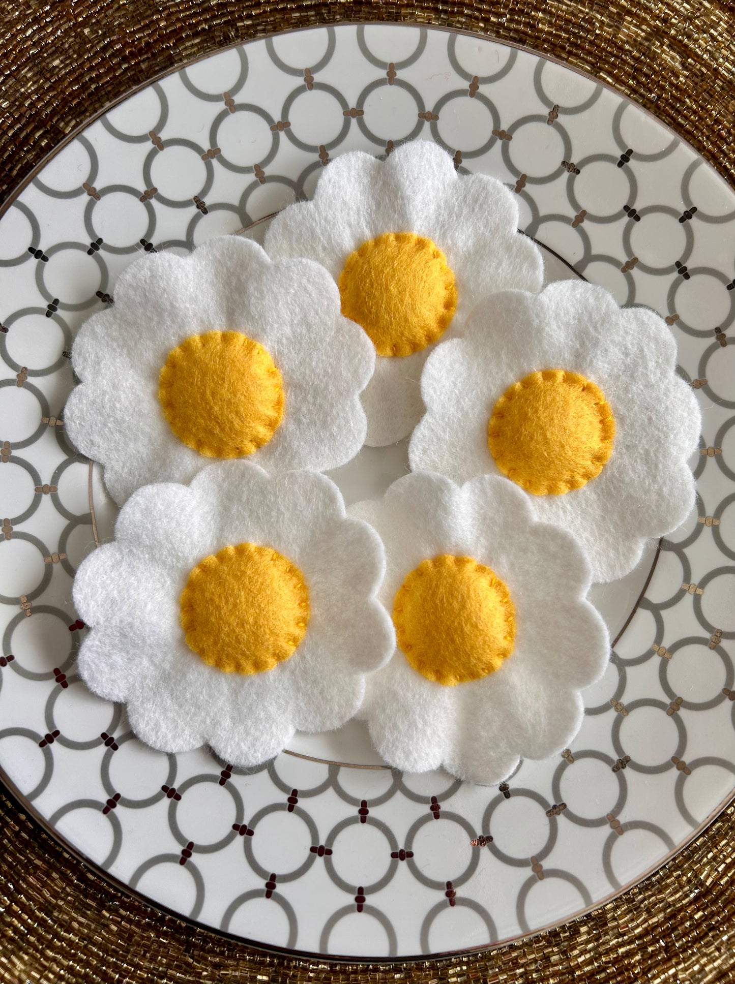 Felt Eggs and Bacon