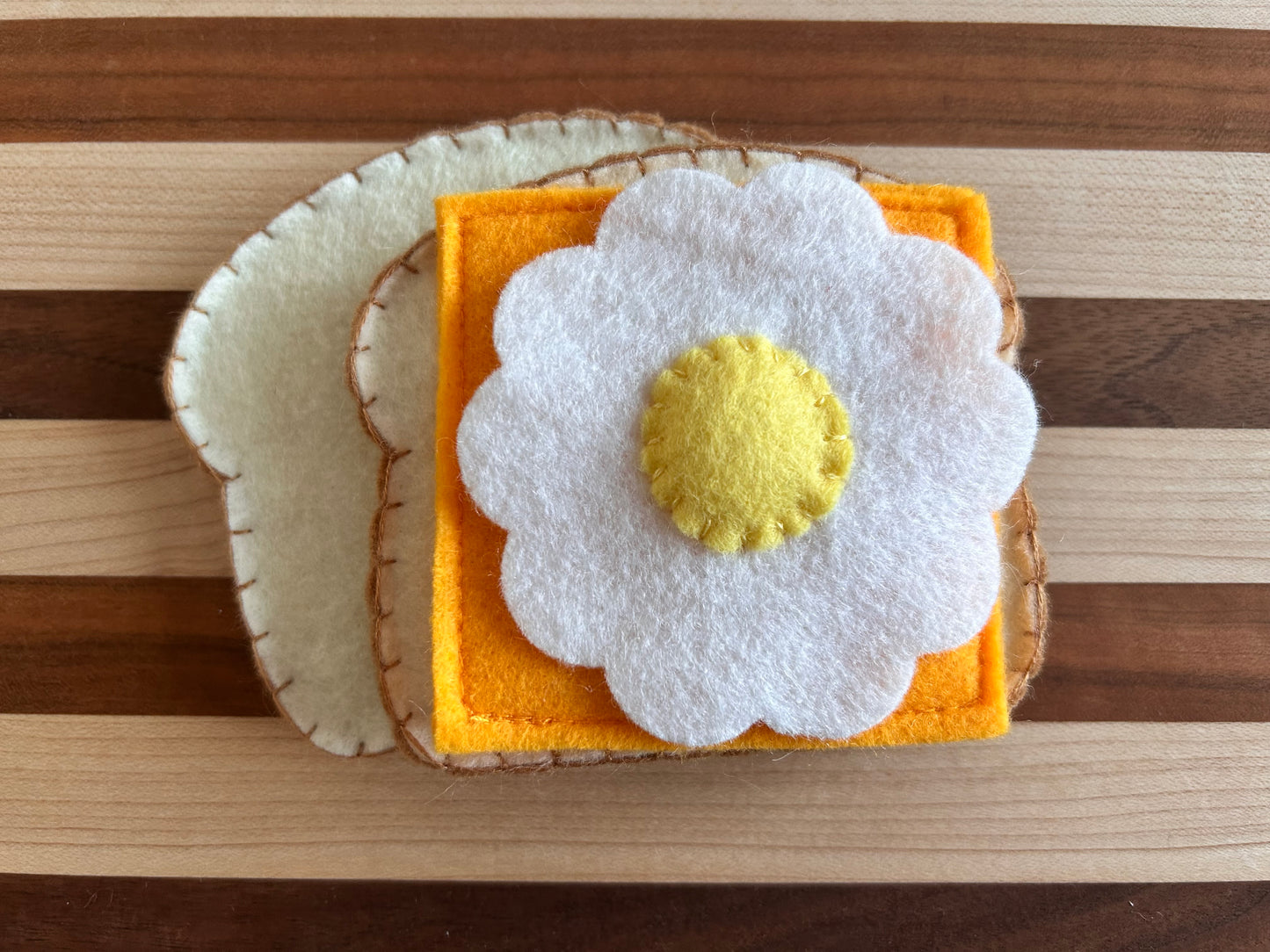 Fried Egg and Cheese Sandwich