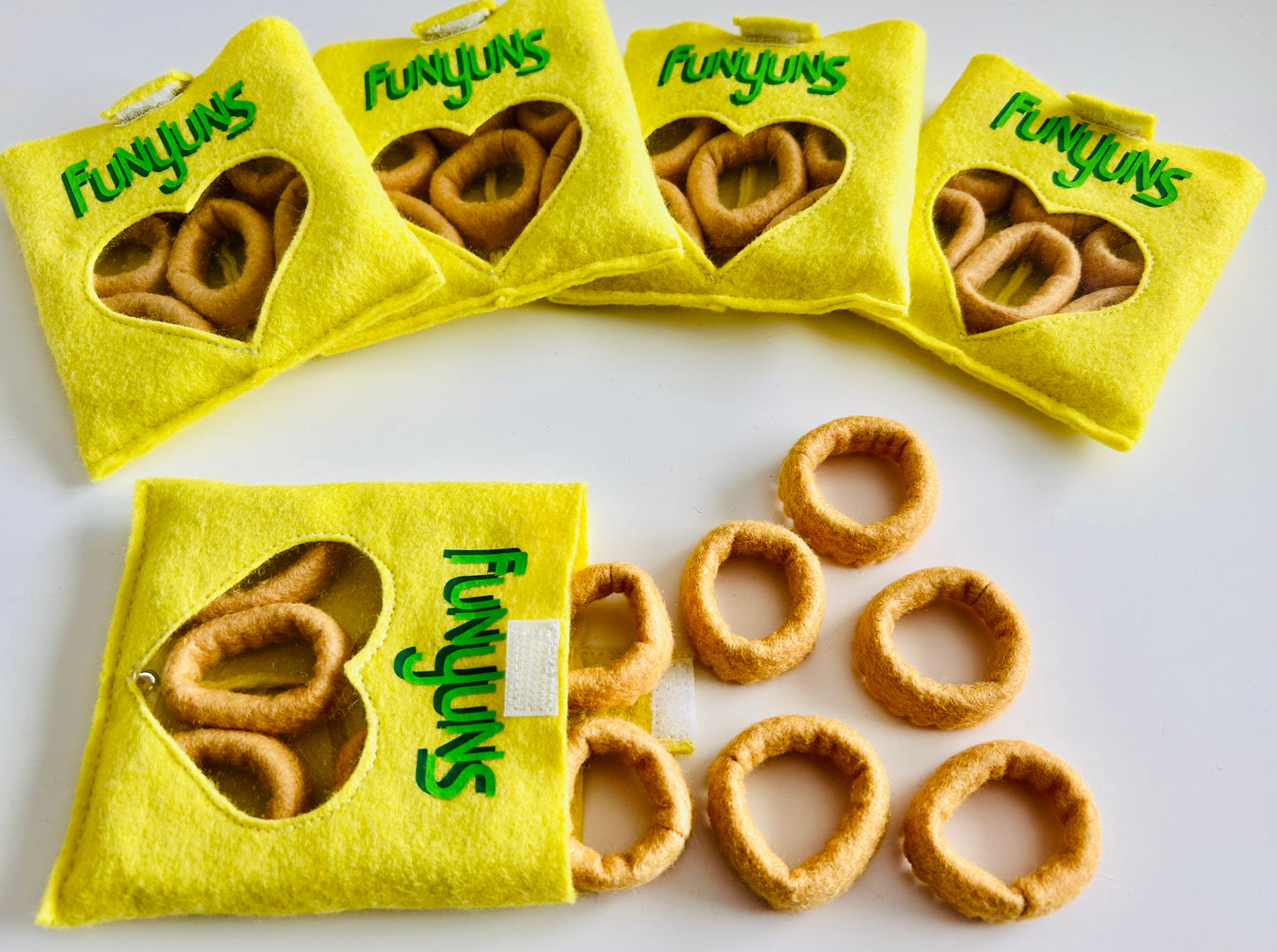 Felt Funyun Chips