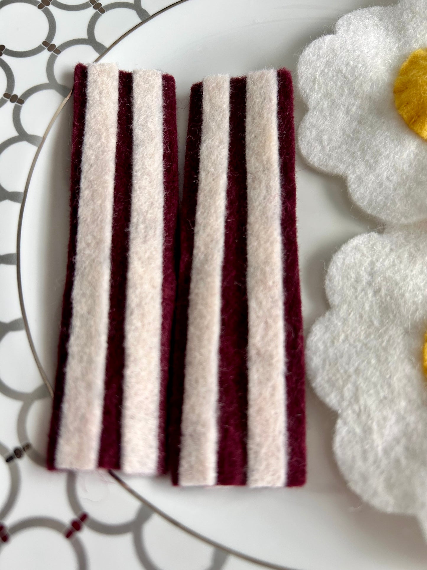 Felt Eggs and Bacon
