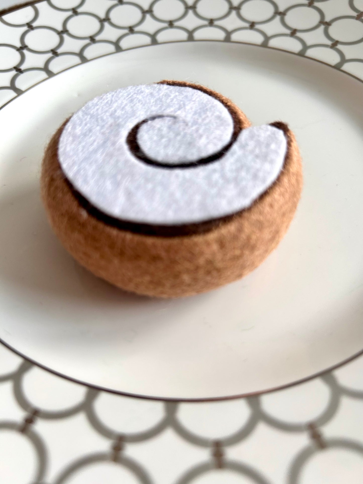 Felt Cinnamon Roll