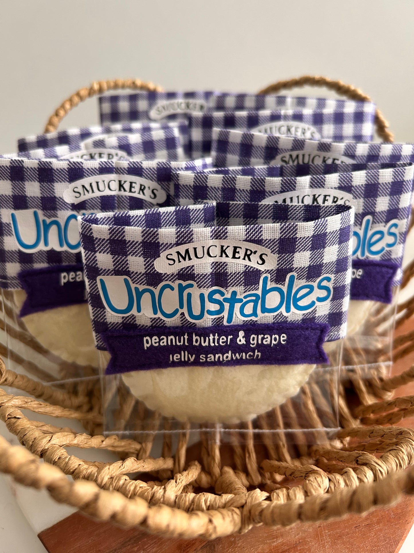 Felt Grape Uncrustable