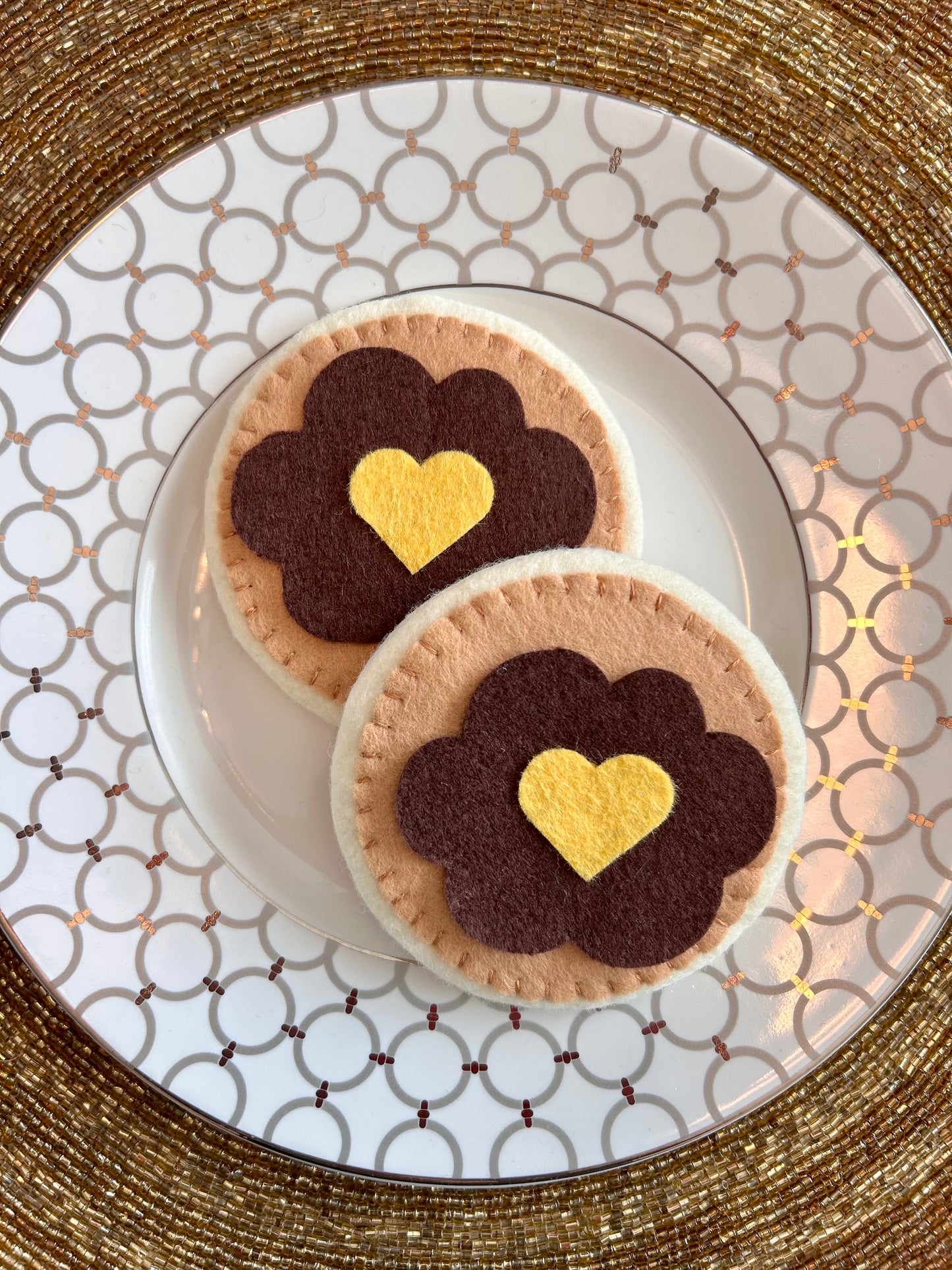 Felt Pancake and Syrup