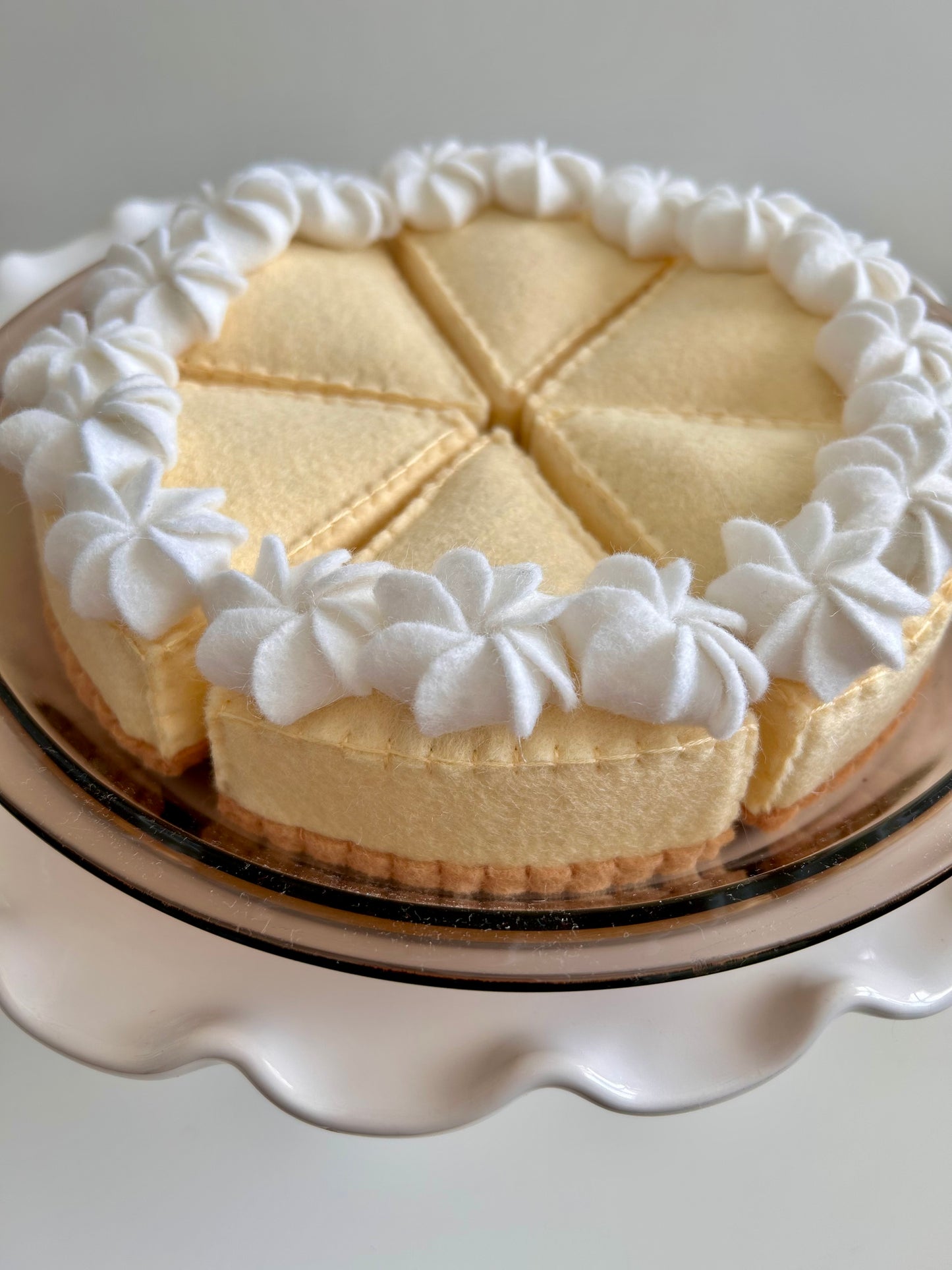 Felt Cheesecake Slice