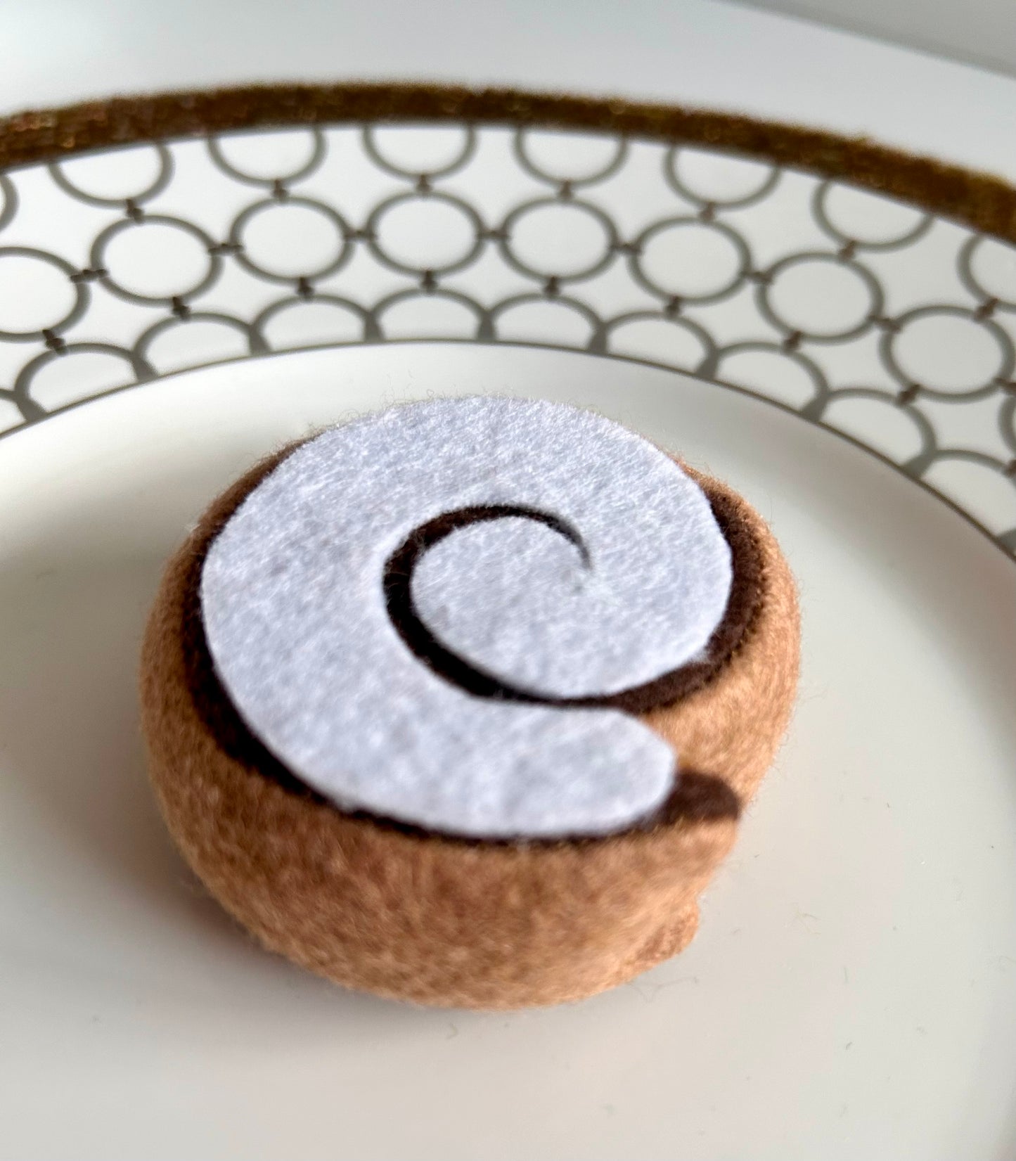 Felt Cinnamon Roll