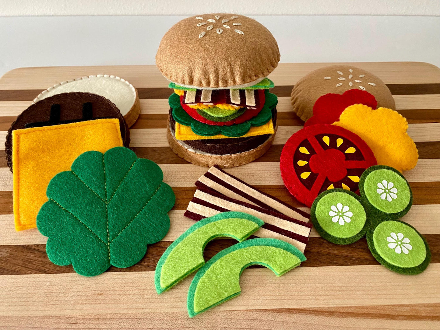 Felt Hamburger