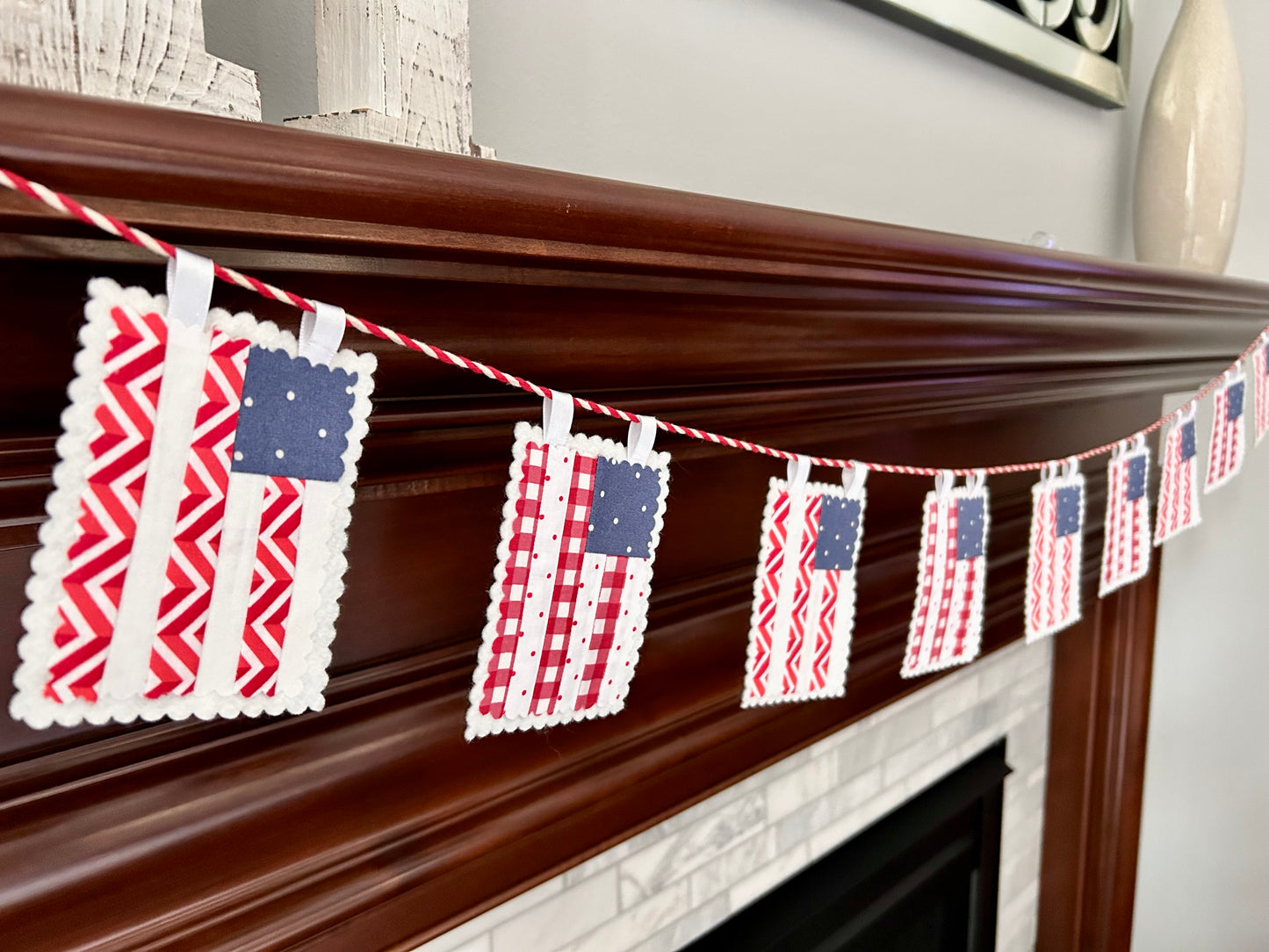 Fabric Flag Garland