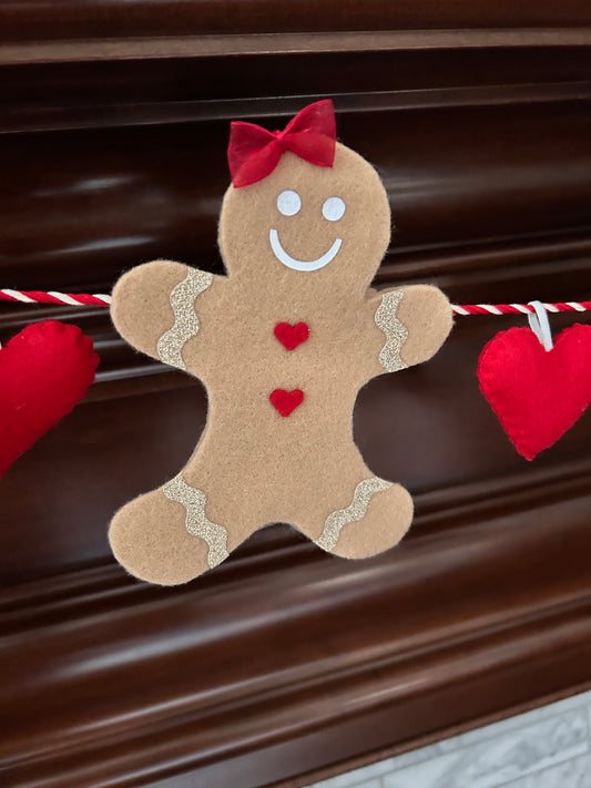 Gingerbread Man Garland