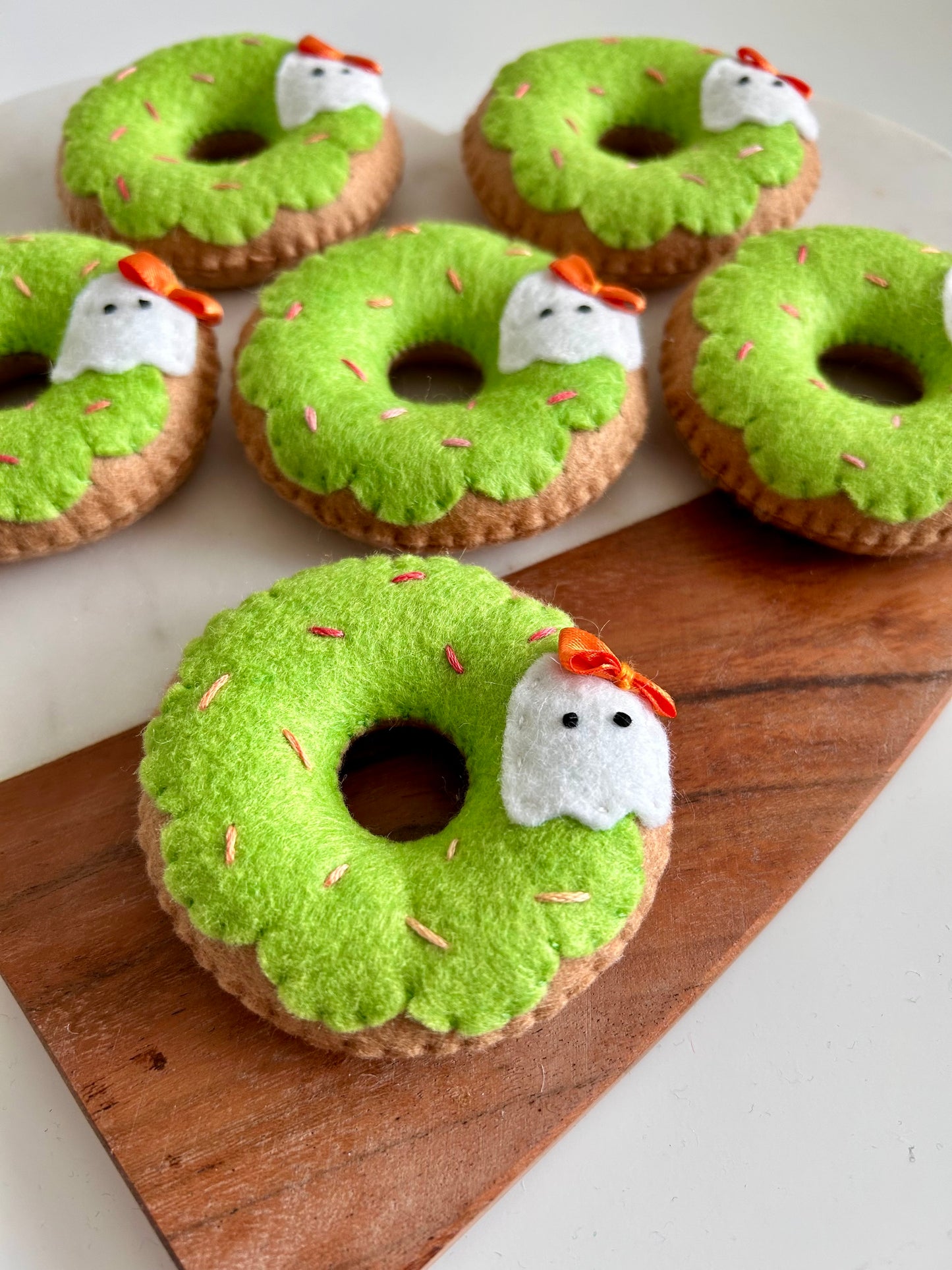 4 Halloween Donuts