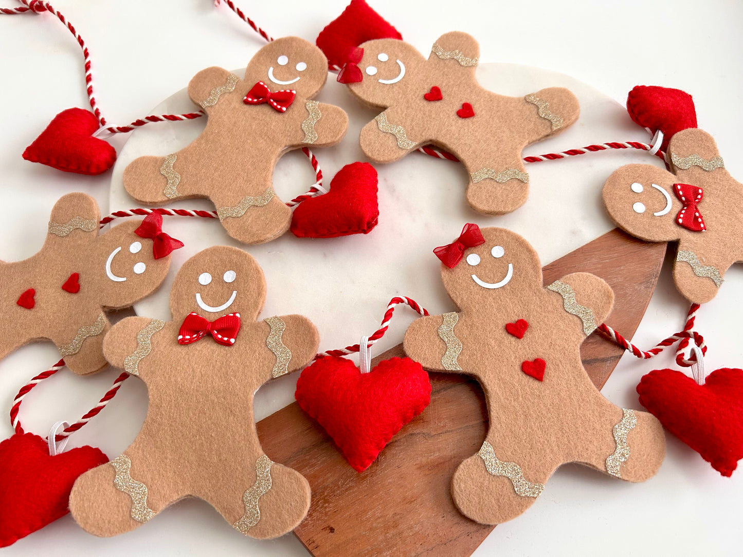 Gingerbread Man Garland