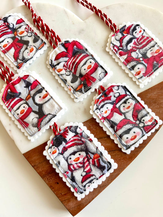 2 Penguin Gift Tags