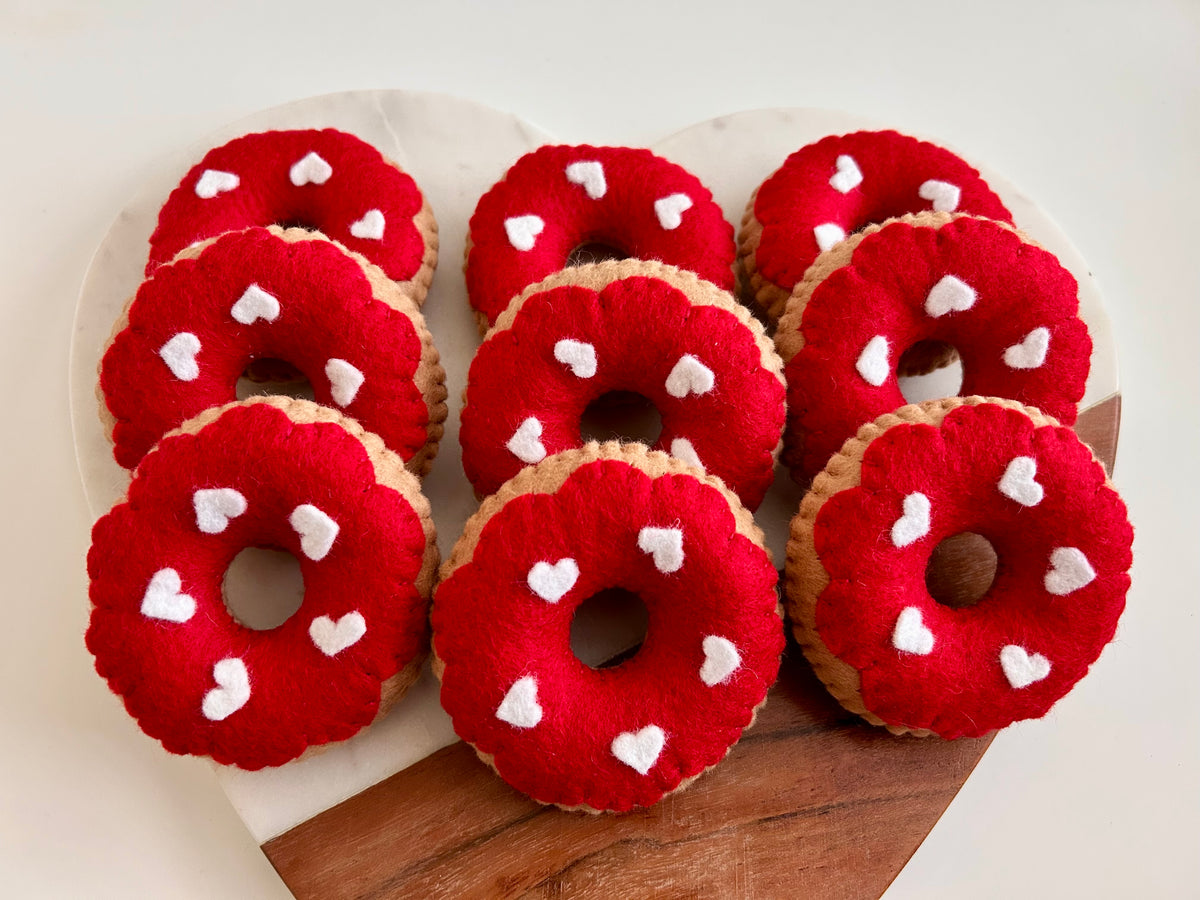Felt Pretend Play Donut PDF Pattern