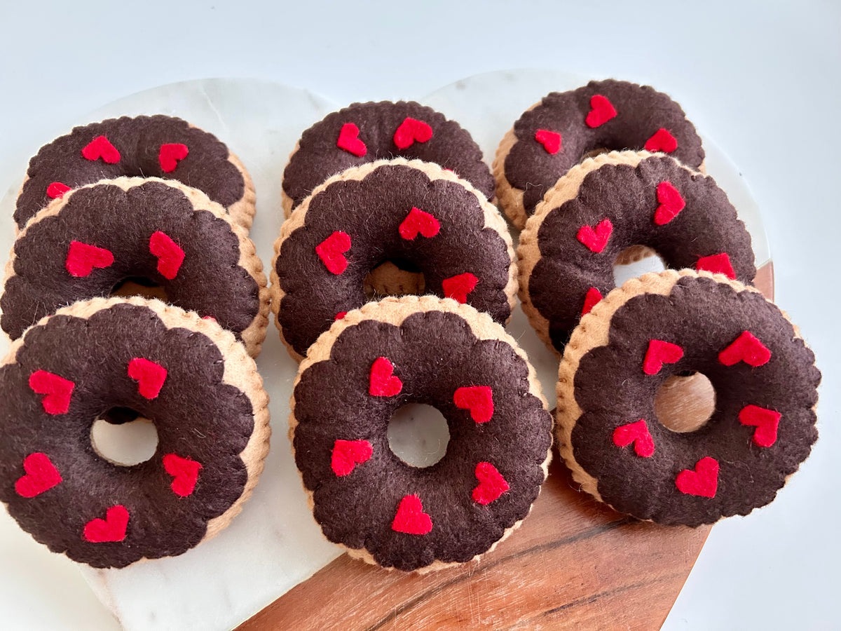 Felt Pretend Play Donut PDF Pattern