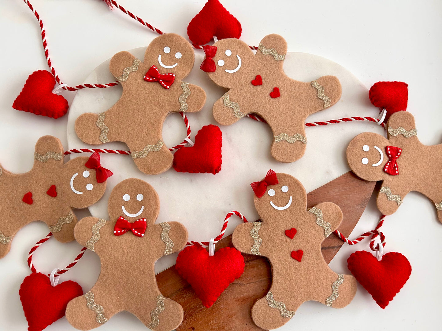 Gingerbread Man Garland