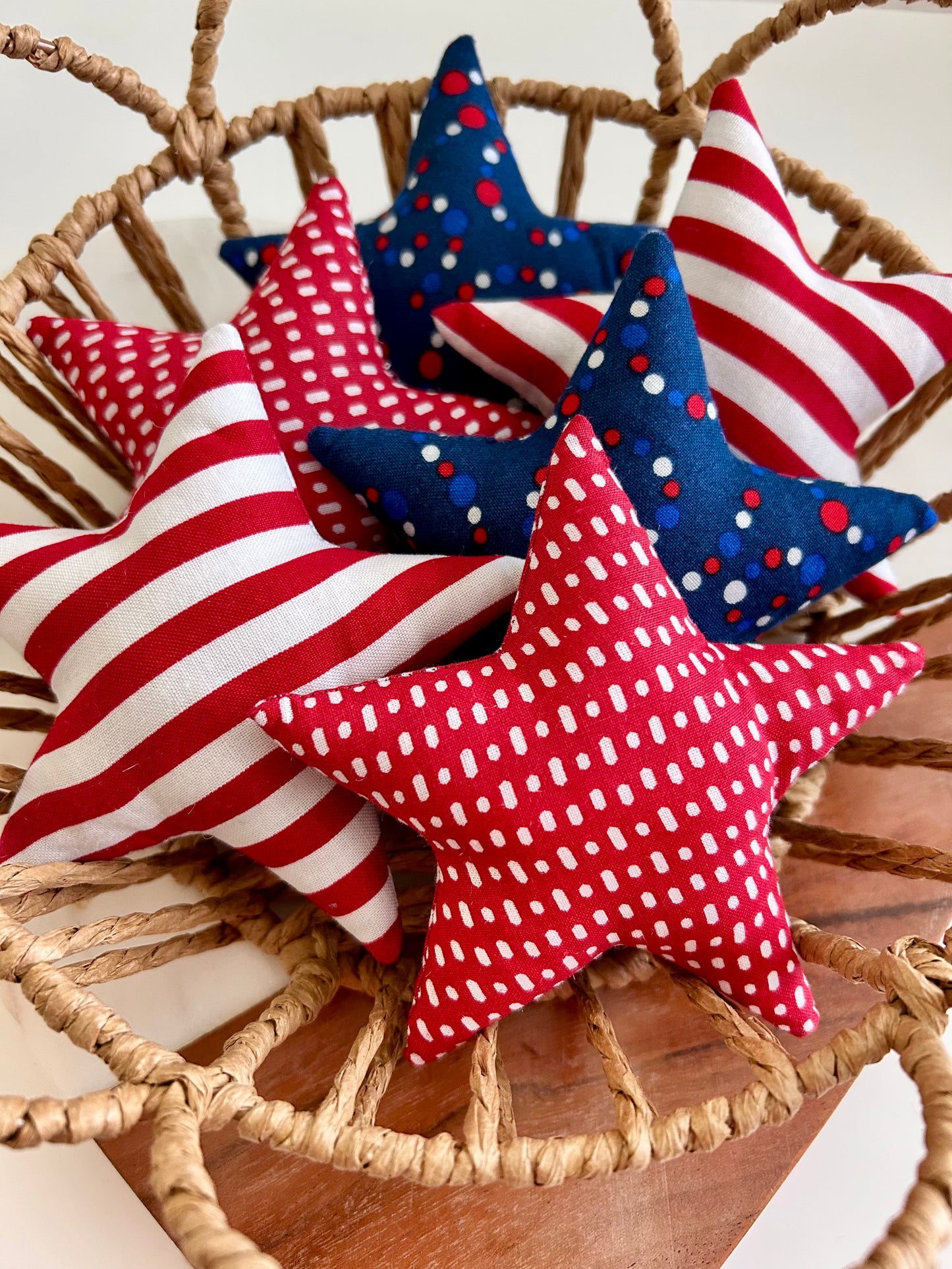 Set of 3 Patriotic Stars