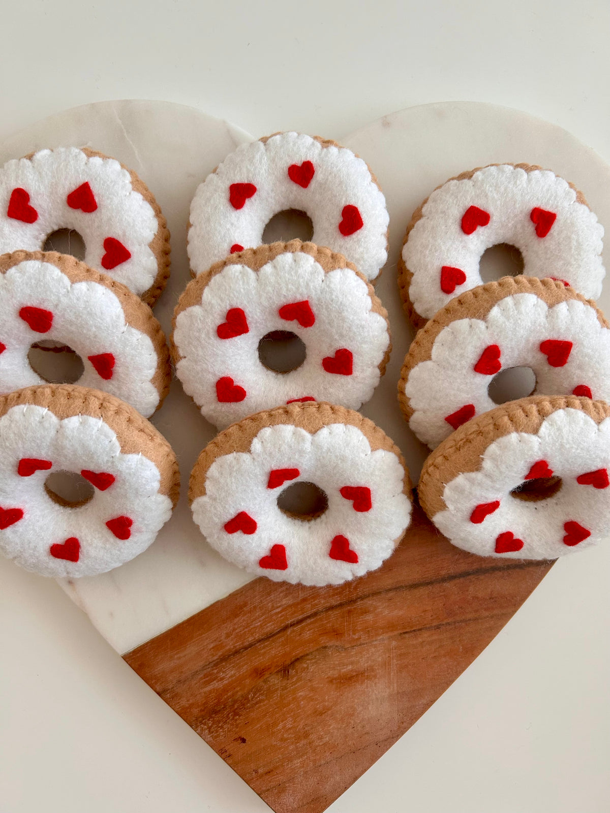 Felt Pretend Play Donut PDF Pattern