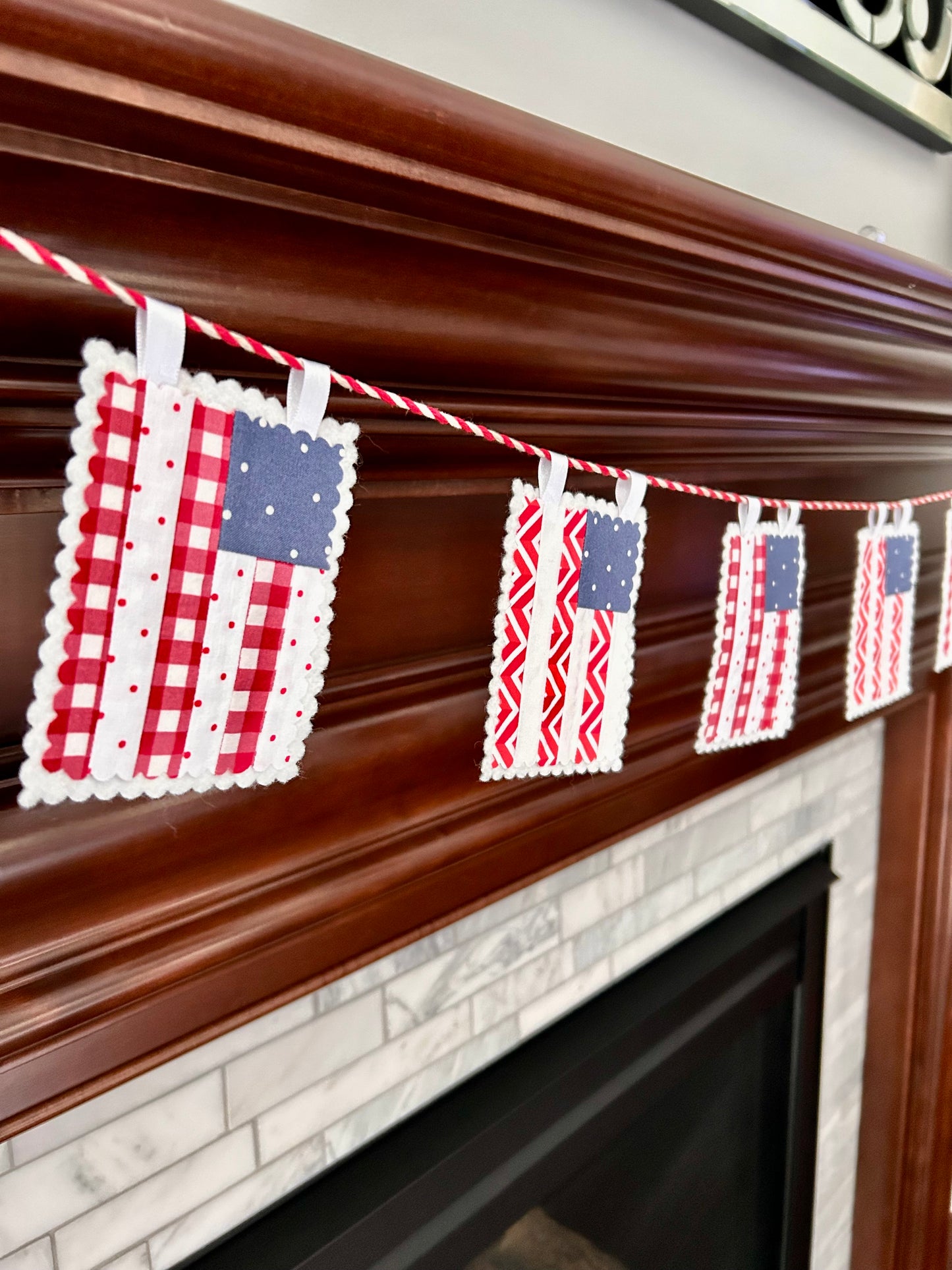 Fabric Flag Garland