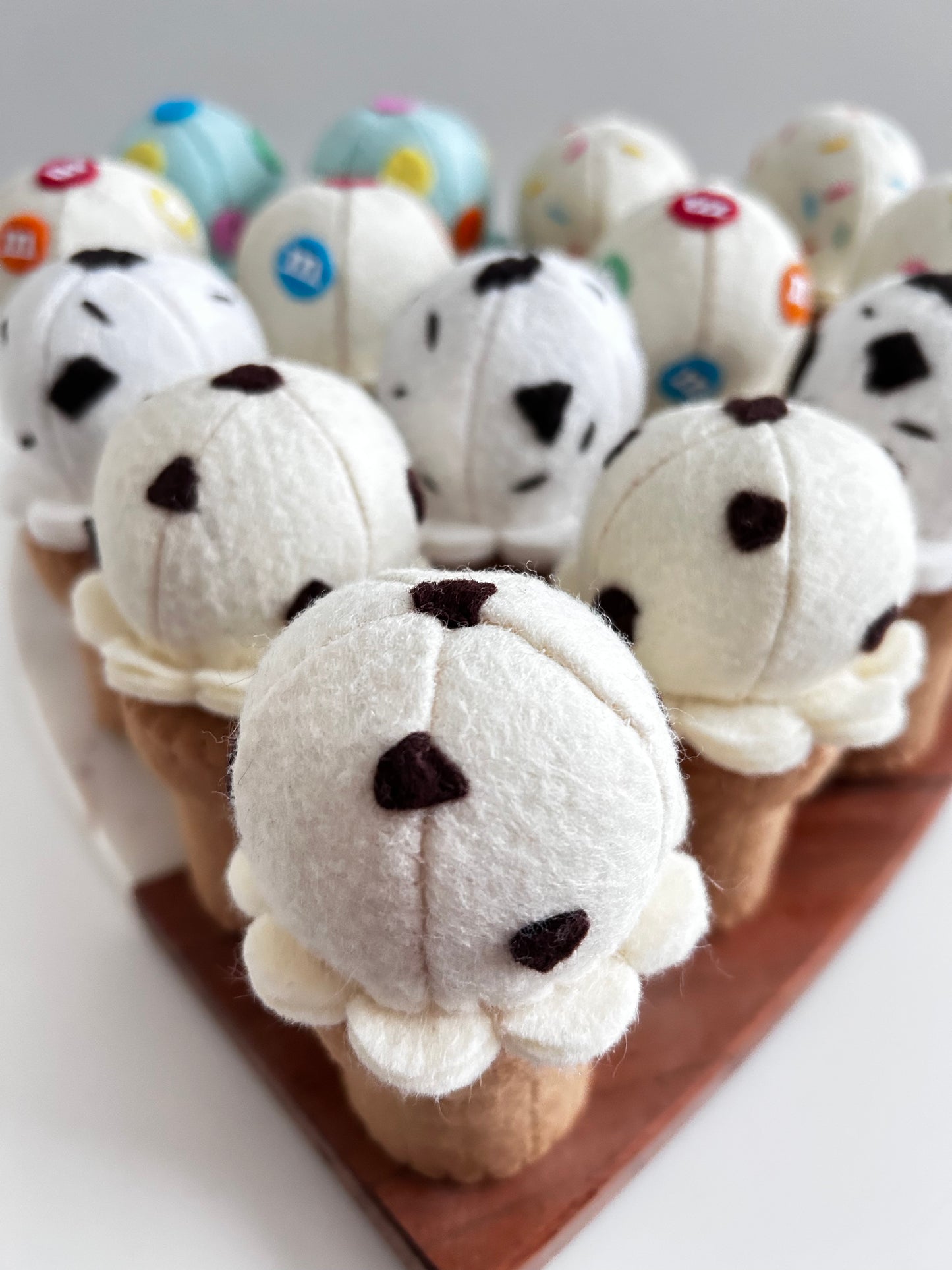 Felt Chocolate Chip Ice Cream