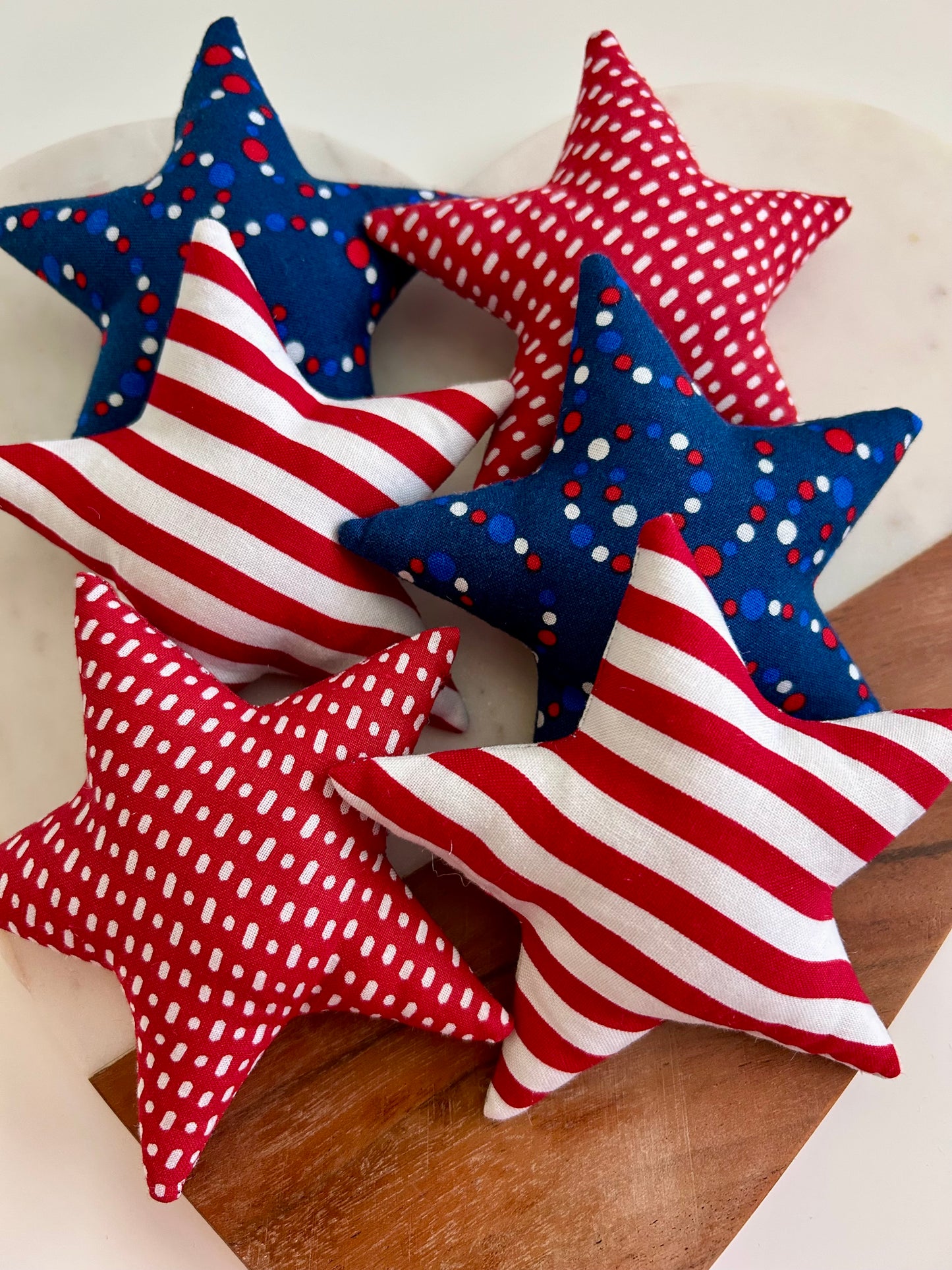 Set of 3 Patriotic Stars
