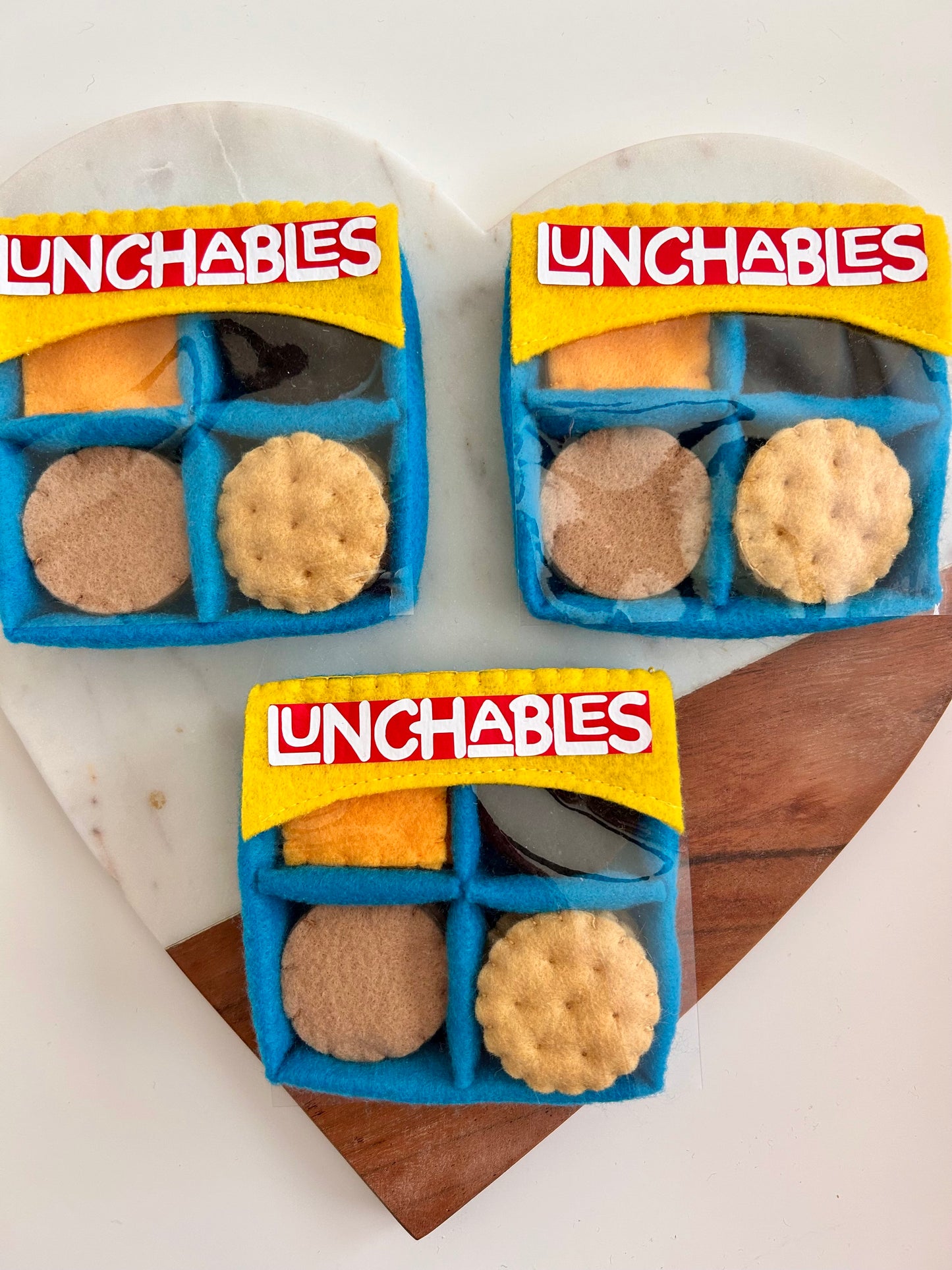 Felt Turkey and Cheddar Lunchable