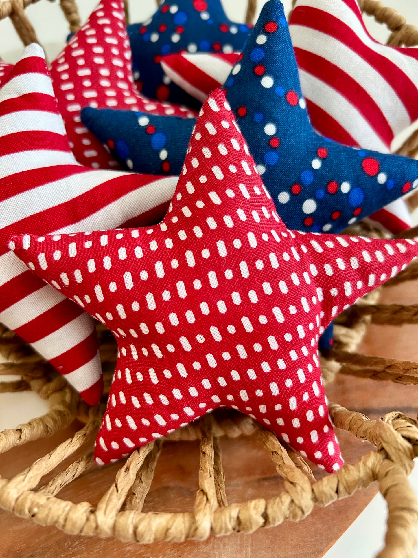 Set of 3 Patriotic Stars