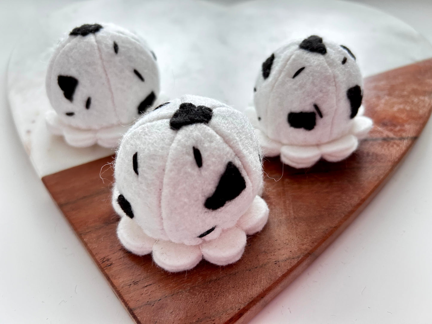 Felt Cookies and Cream Ice Cream