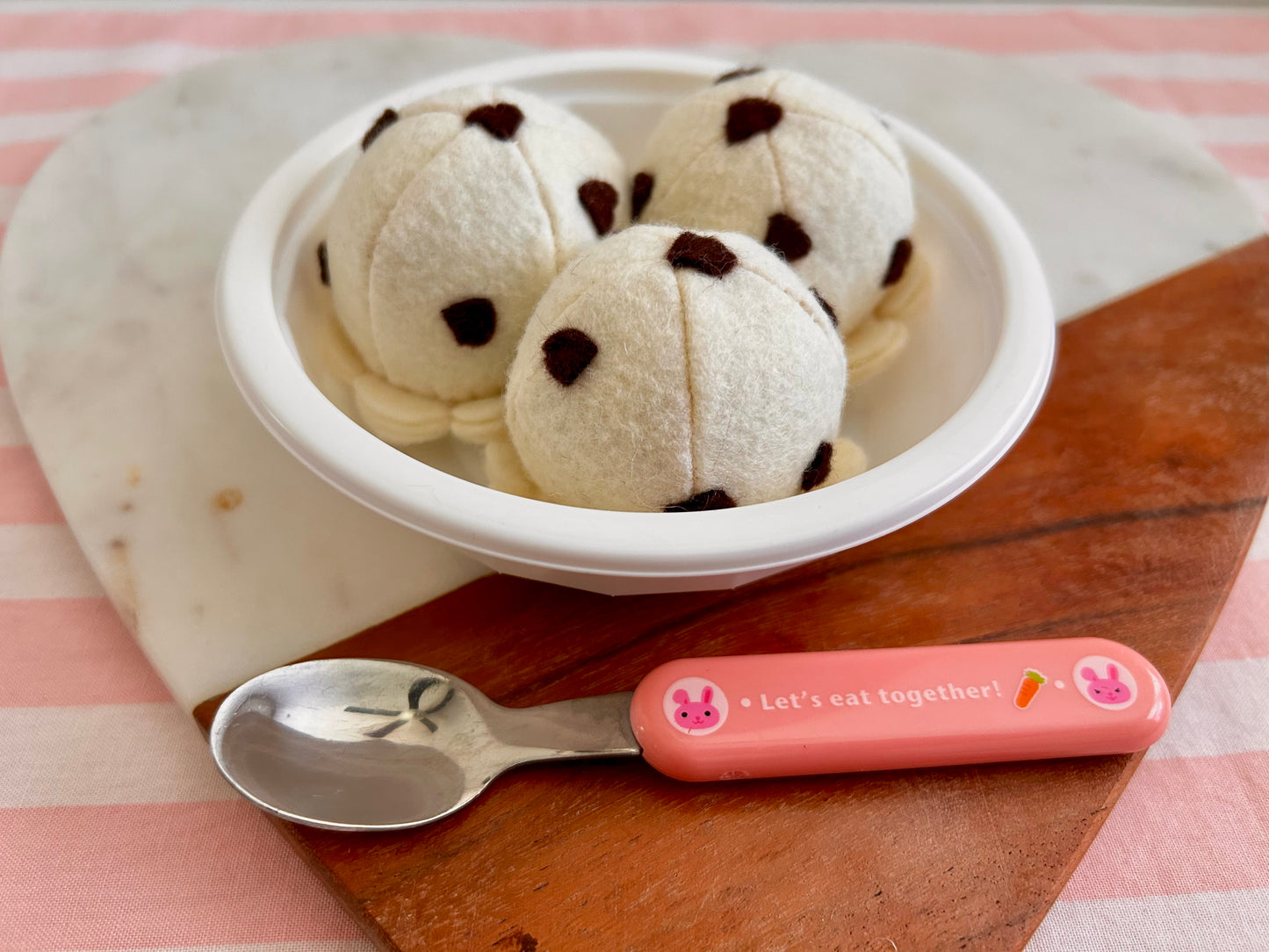 Felt Chocolate Chip Ice Cream