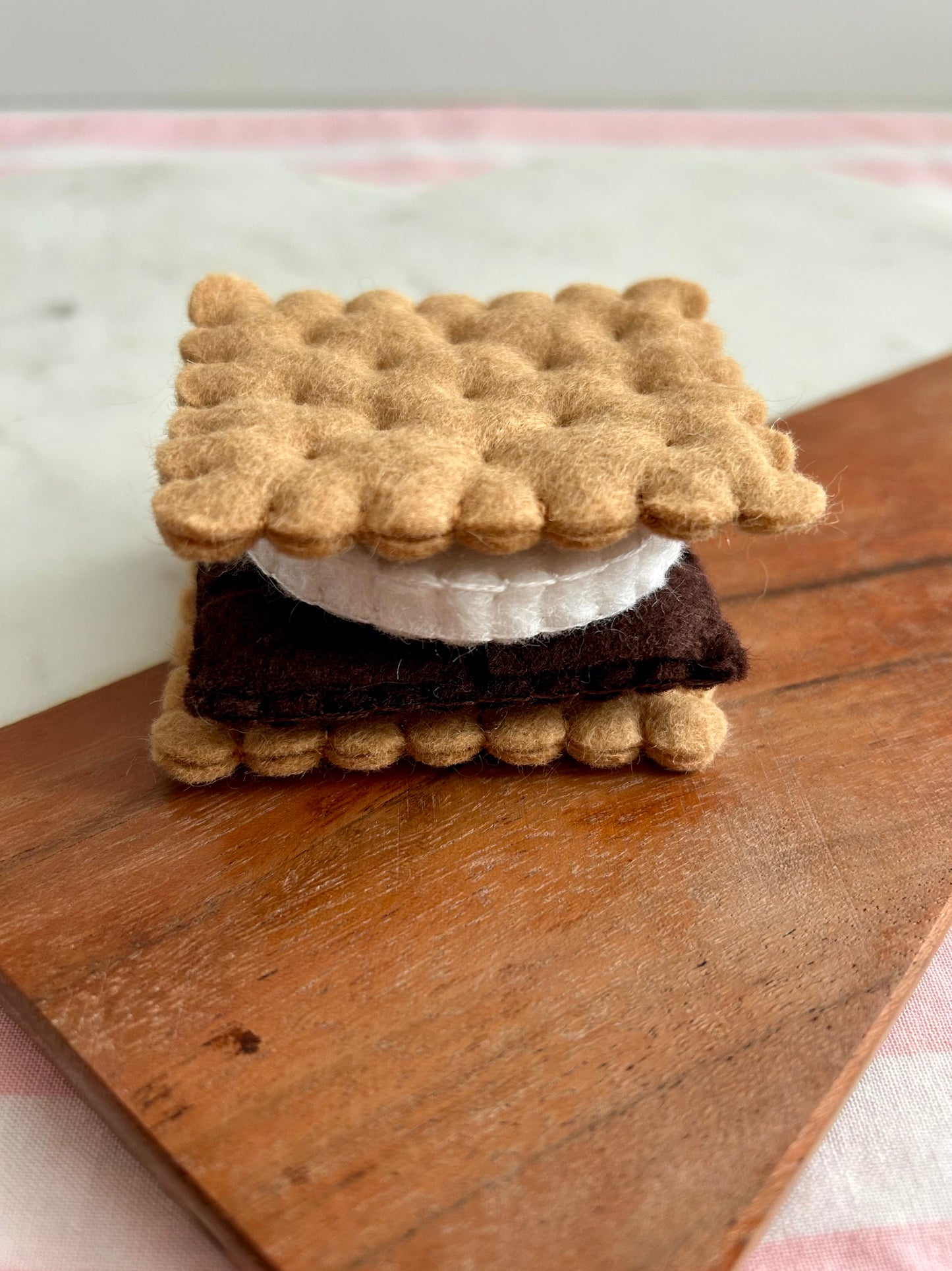 Felt Pretend Play S'mores