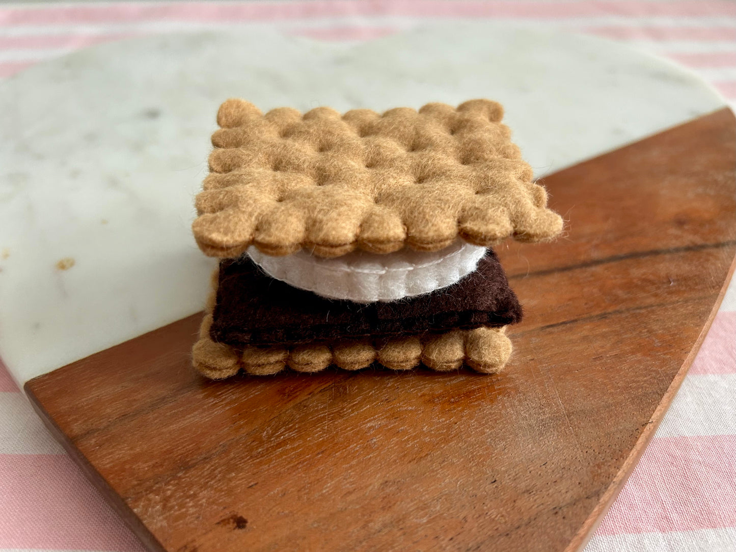 Felt Pretend Play S'mores