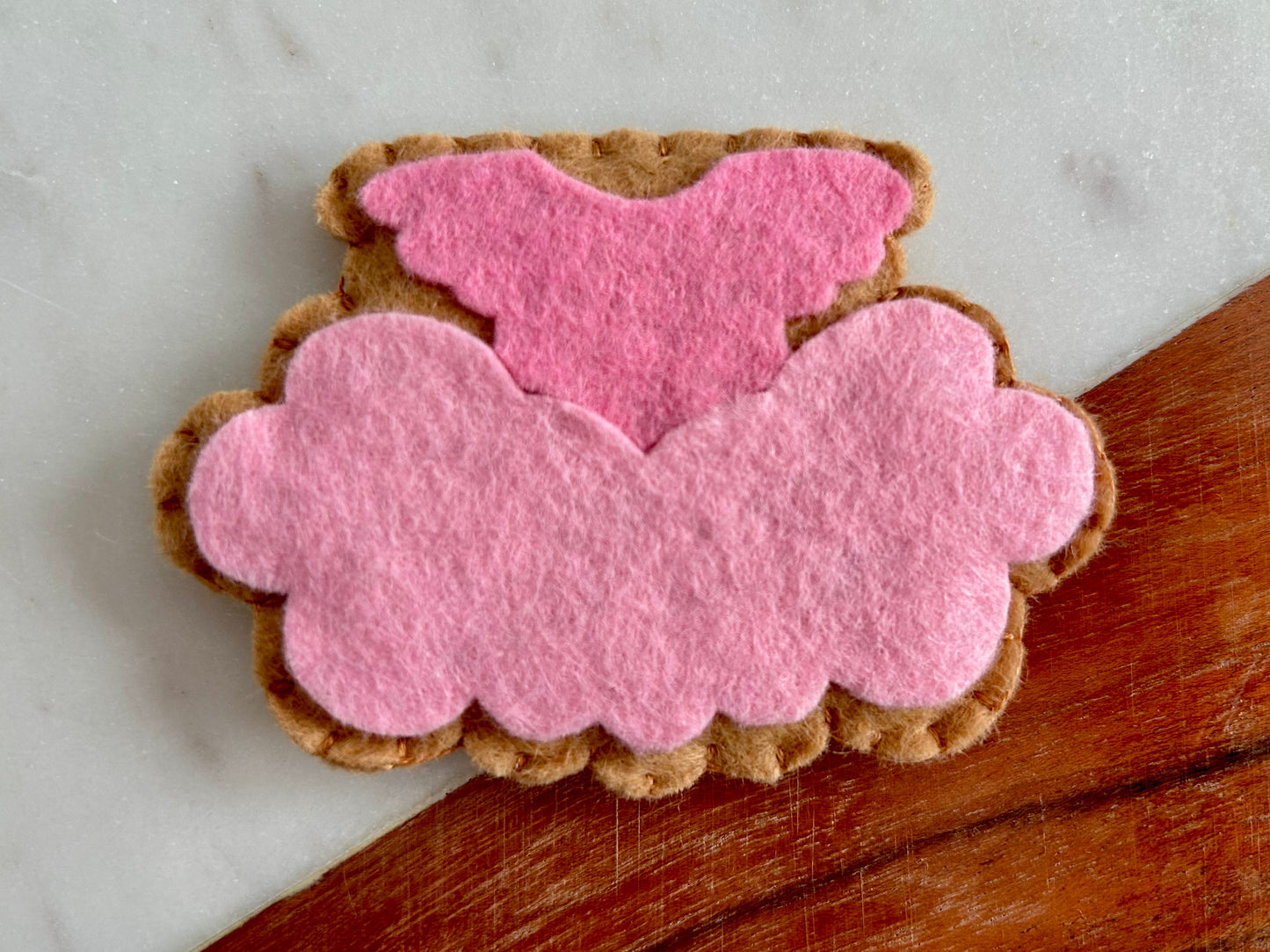 Felt Pretend Play Nutcracker Cookies PDF Pattern