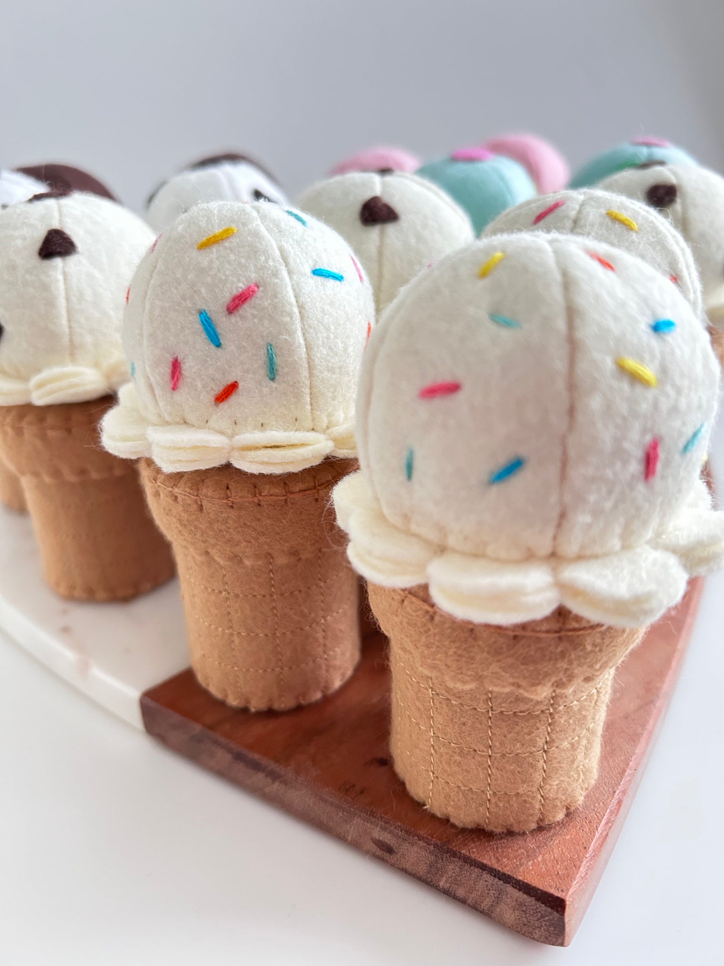 Felt Ice Cream Cone
