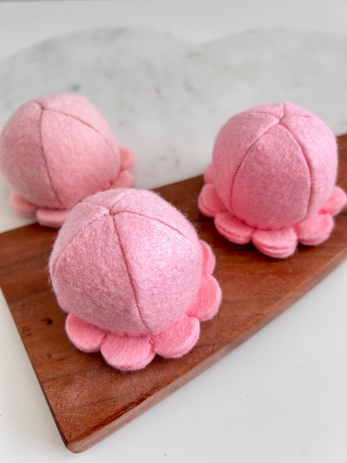 Felt Strawberry Ice Cream