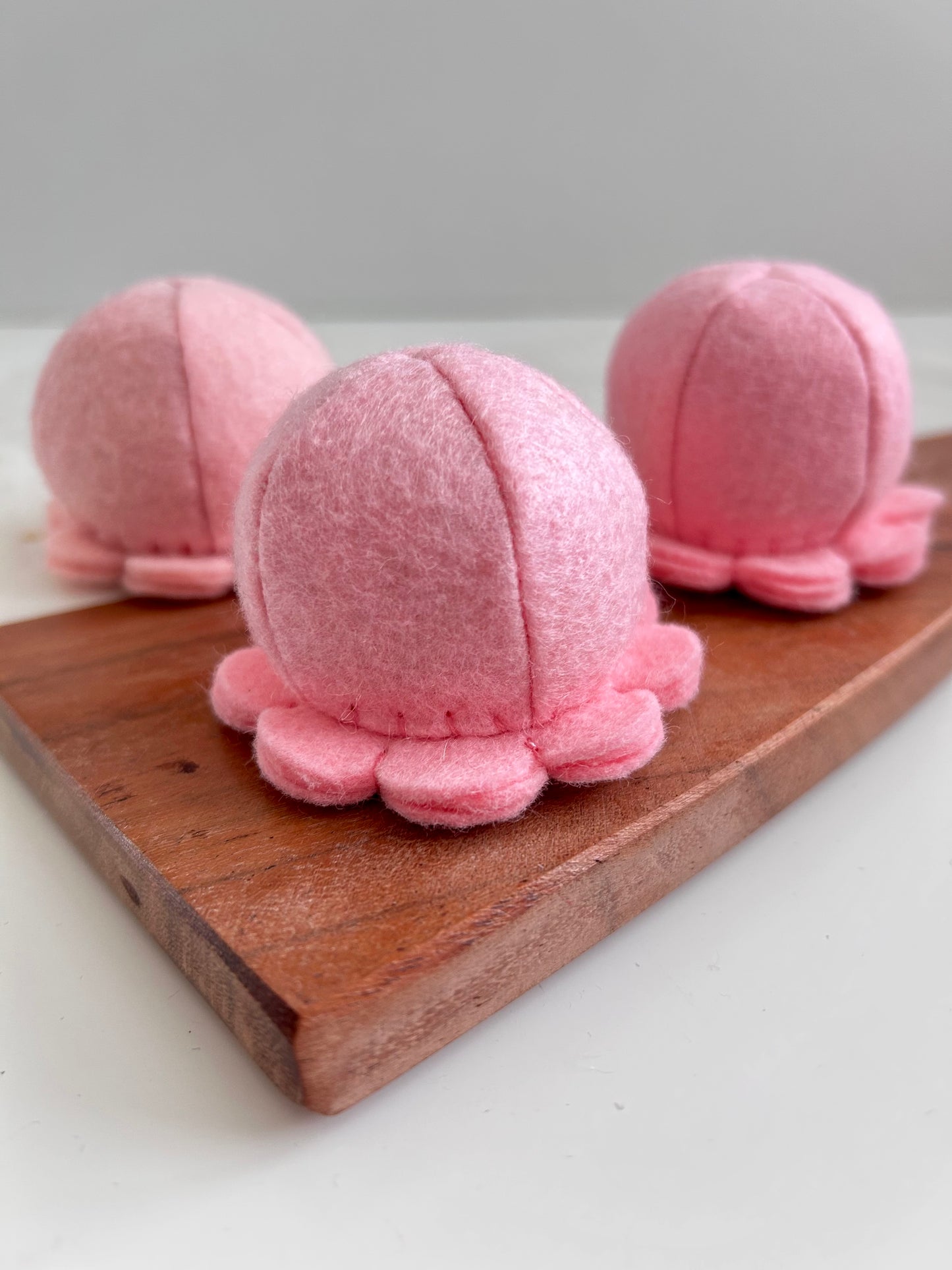 Felt Strawberry Ice Cream